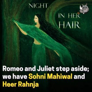 "The Night In Her Hair is the next step in ensuring that Gen Z is not devoid of these classics. The Night In Her Hair is a must-read for all millennials, not just because the way the stories are told transport you in a world where it feels as if you're living it, but also because it is our duty to know these stories and ensure that our folklore, music, verse, history, and culture is not lost." Enjoyed reading this review by the bright young people at @propergaanda 

Buy your copy of The Night In Her Hair now. Link in bio

.
.
.
.
.
.
.
#TheNightInHerHair #HumaAghaAbbas #TaibaAbbas #writer #writers #books #authors #bookstagram #bookstagrampak #writerscommunity #writingcommunity #writersofpakistan #pakistaniauthors